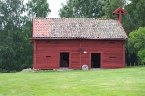 A red barn in Sweden, from Pixabay.com