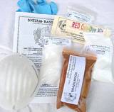 Items included in single dye kits