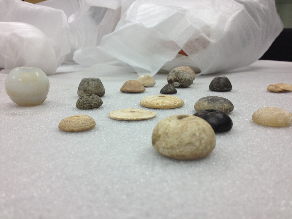 USC Archaeology's collection of spindle whorls