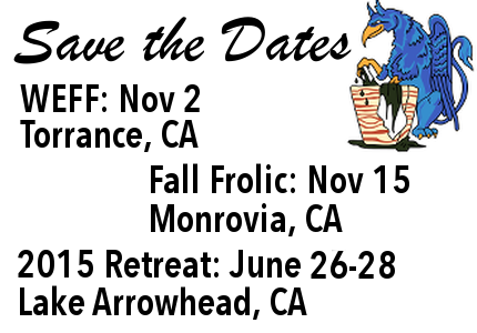 Save the Dates!